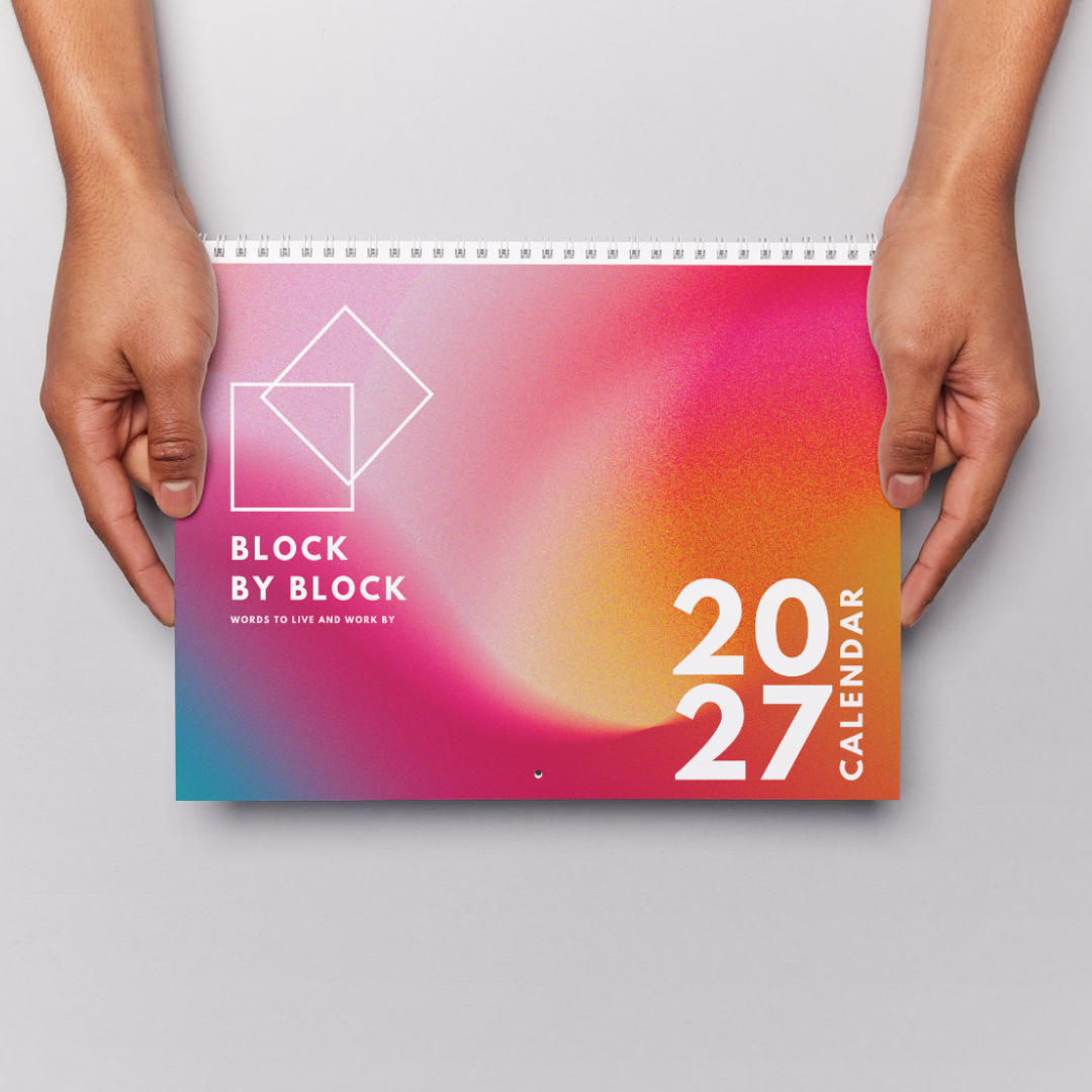Block by Block: A 2027 Wall Calendar